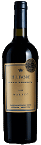HJ Fabre Gran Reserva Malbec 2022