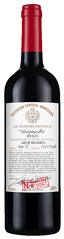 Selección Especial Numerada 67 Rioja Gran Reserva 2015