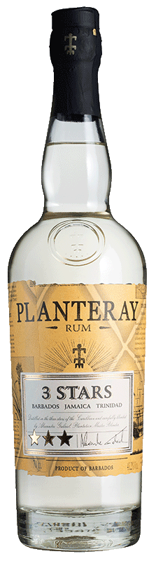 Planteray 3 Stars White Rum (70cl) NV